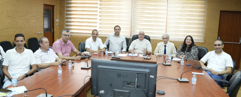 13082024-Reunion hebdomadaire sur le transfert des services de l-Hopital Ibn Sina vers les centres hospitaliers de la region RSK