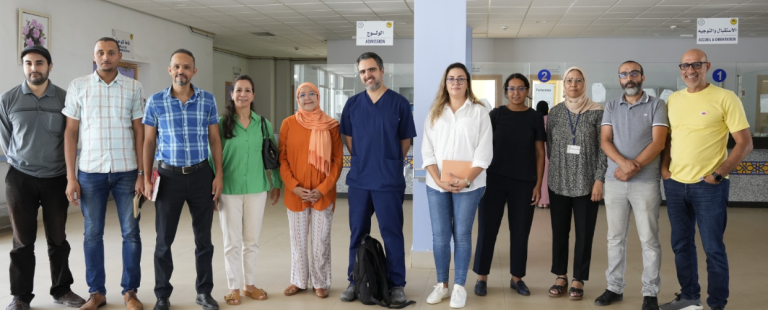 16082024-Visite des membres du service de Gastro-Enterologie du CHU Ibn Sina au Centre Medical de Proximite de Temara